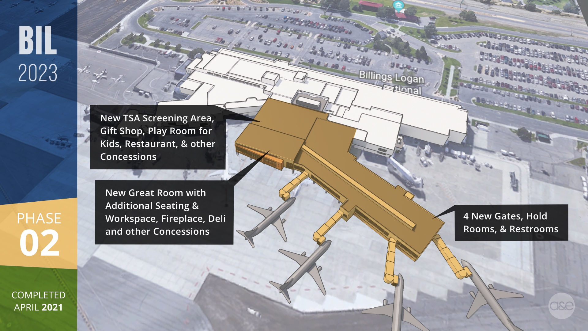 Billings Logan International Airport expansion — Phase 2